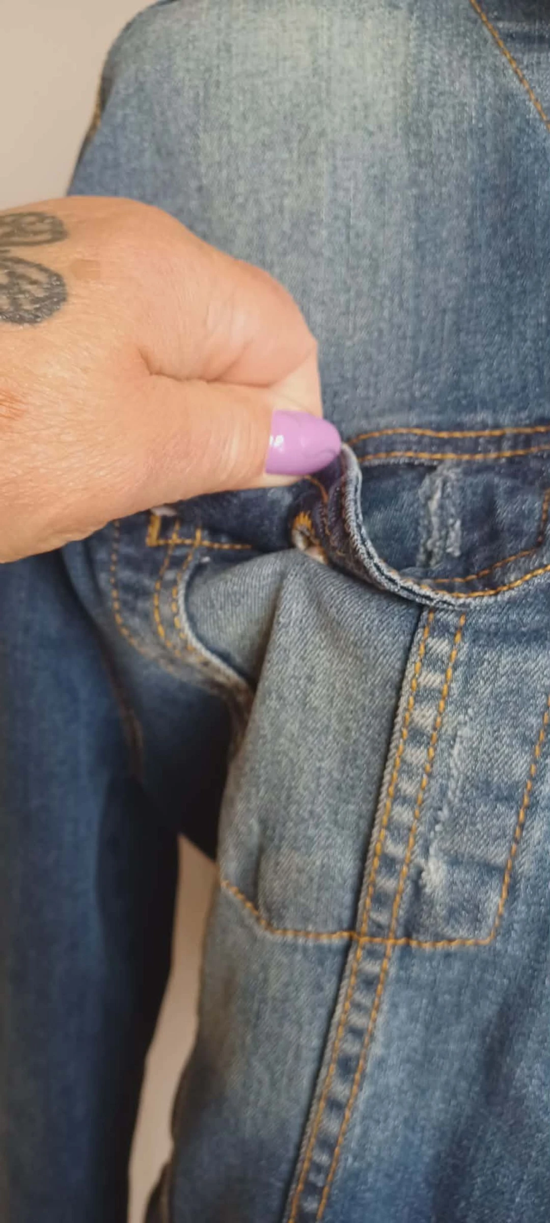 Heel mooie damesjeansjas maat L – photo 7